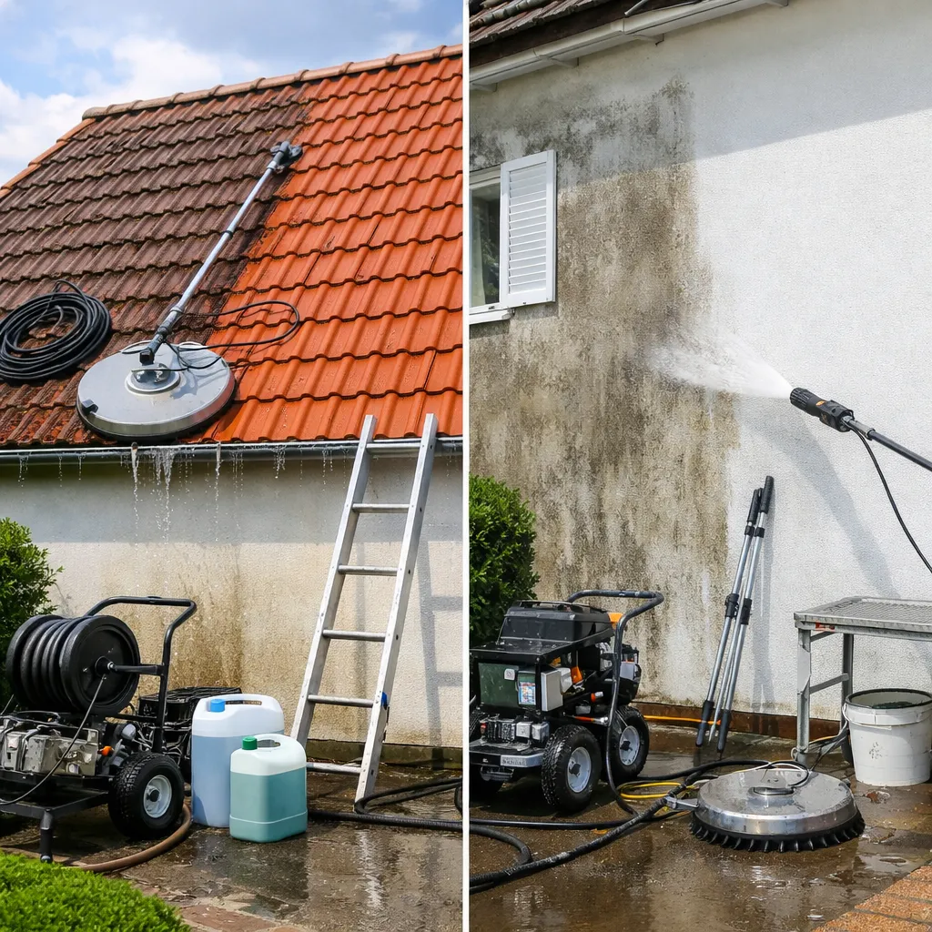 Nettoyage toiture et façade en Bretagne - Prottp spécialiste