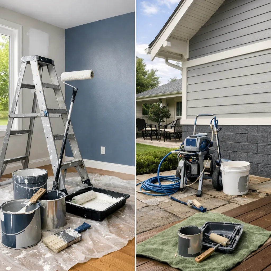 Peinture intérieure et extérieure à Quimperlé - Prottp