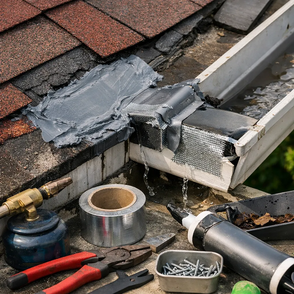 Réparation fuites toiture et gouttières en Finistère - Prottp